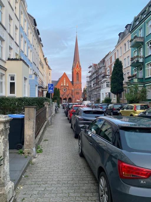 Doppelzimmer Mit Terrasse In Privatem Zuhause Lübeck Exteriör bild