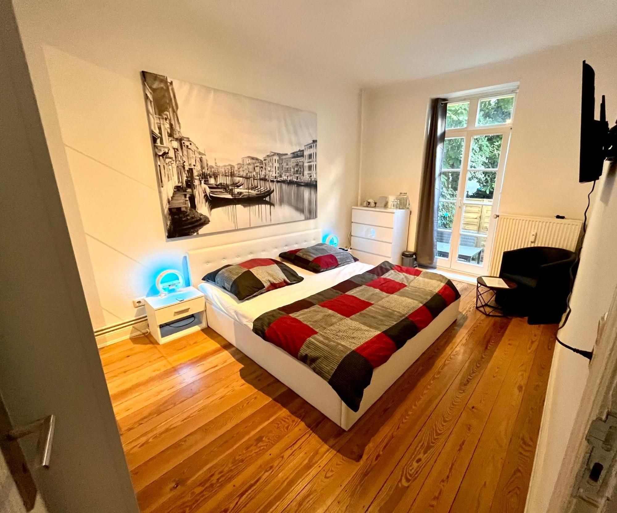 Doppelzimmer Mit Terrasse In Privatem Zuhause Lübeck Exteriör bild